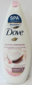 ДАВ(Dove) гель д.душа Кокосовое молочко и лепестки жасмина 250мл