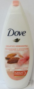 ДАВ(Dove) гель д.душа  Миндальное молочко и гибискус 250мл