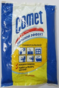 комет пакет 400гр лимон чистящ. пор.