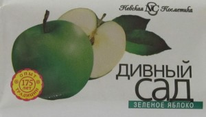н.к. мыло дивный сад зеленое яблоко 90гр