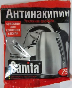 санита антинакипин 75гр (красный) пакет