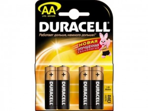 Дюраселл (Duracell)  батарейка  4-х шт  AA   (пальч.) mn1500