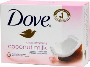 ДАВ (Dove) мыло 135гр Кокосовое молочко и Лепестки жасмина