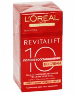 L,OREAL Ревиталифт  Крем Полное Восстановление 10 BB-Cream (с мат. эффектом)