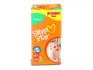 Памперс  Подгузники Sleep & Play Mахi  (7-14 кг) Джамбо упаковка 68