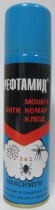 Сибиар Рефтамид   Аэрозоль  Максимум  (мошка,,комар,клещ)       147мл